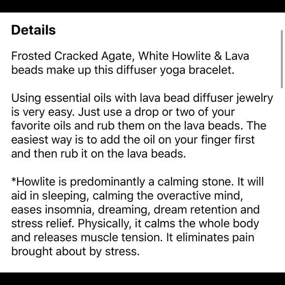 Natural store and Lawa Beads Bracelet - Picture 6 of 8